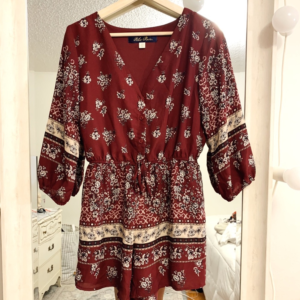 Maroon romper!